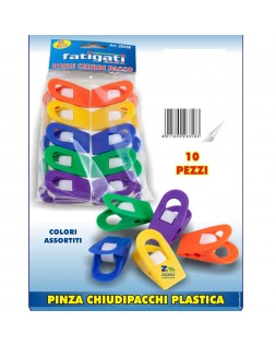 10 Pezzi Mollette Chiudi Sacchetti, Mollette Chiudi Sacchetti