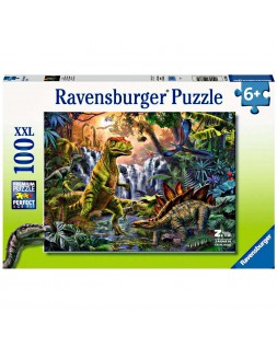 RAVENSBURGER PUZZLE 100 Pz XXL PER BAMBINI 6 ANNI ANIMALI DELLA GIUNGLA