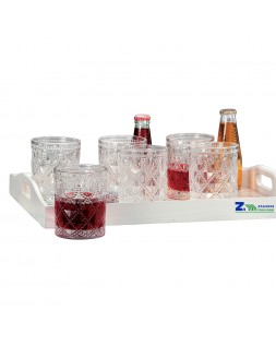 SET 4 BICCHIERE AMALFI 20CL PER BAR CASA ACQUA VINO CAFFE' INFRANGIBILE  DURALEX