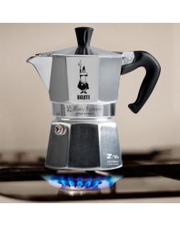 Coffee Espresso Maker Moka Pot Ilsa Omnia Stovetop Express SS