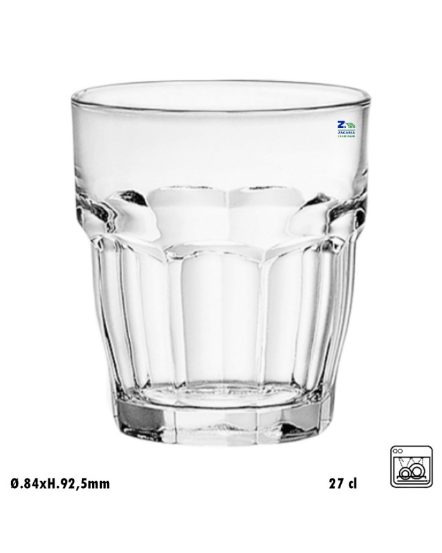 BORMIOLI ROCCO MADISON Bicchiere acqua in vetro 18cl - 15pz